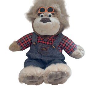 Vintage Bubba Plush Toy With Sunglasses & Plaid Shirt Talking Funny Classic